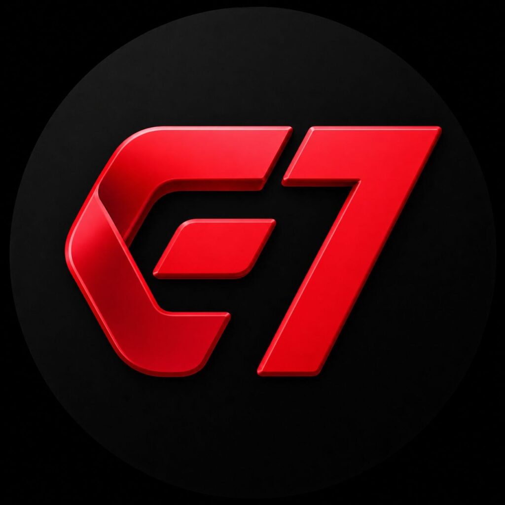 EK7 game interface showing EK7 app and APK download screen